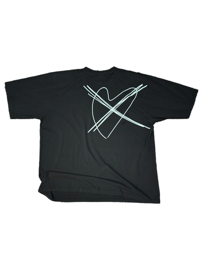 HEART TEE [BLACK]
